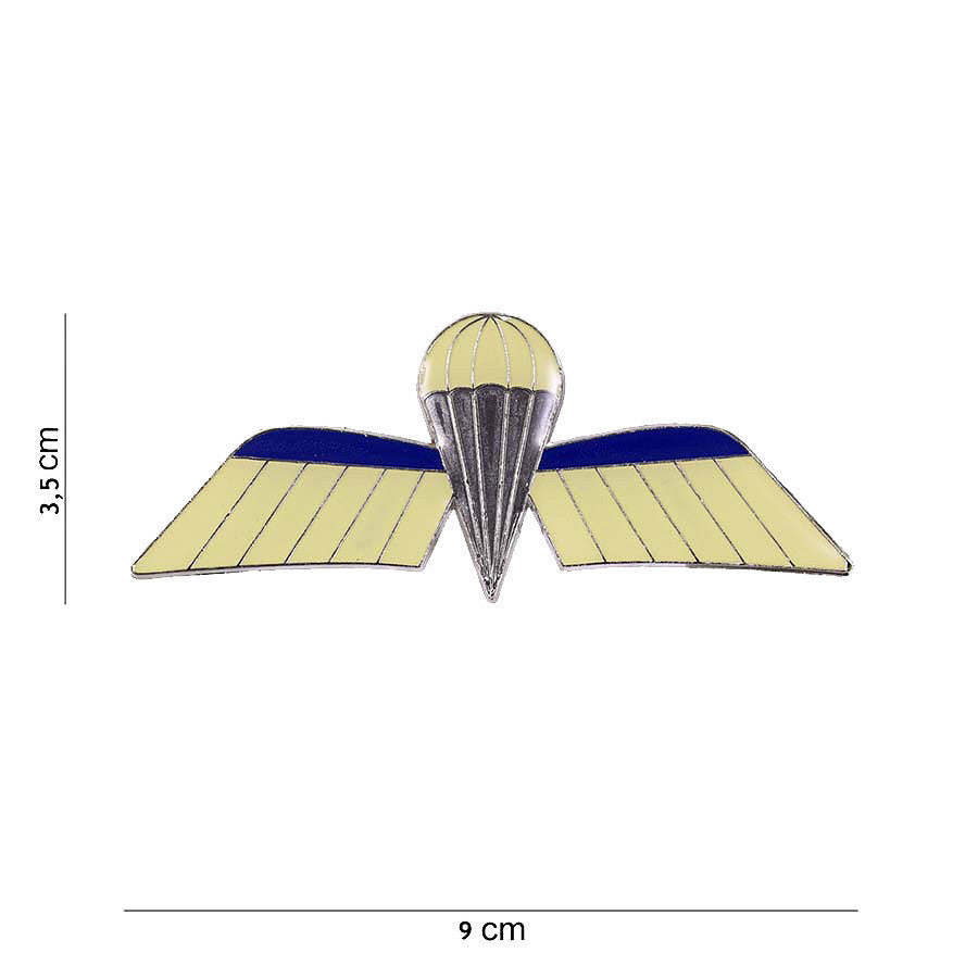 Insignă Metalică Para Wing Olandeză - Onoare și Distincție