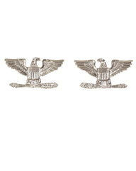 Insigne de Grad Colonel US Army Mil-Tec – Set 2 Bucăți, Cupru, Argintii
