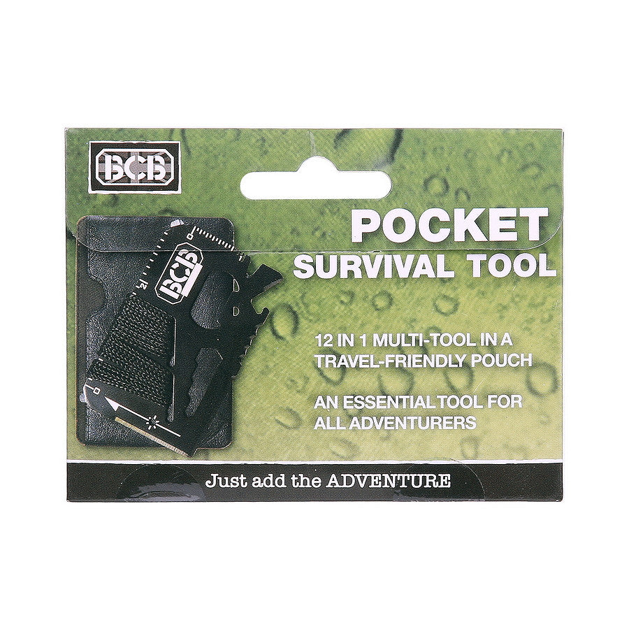 Instrument de Supraviețuire BCB Pocket survival tool Negru BCB - Esențial în Orice Situație