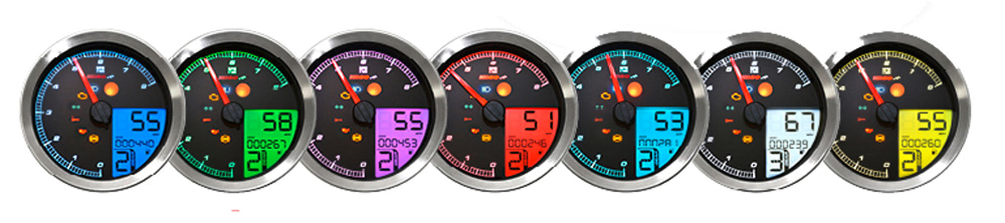 Instrument Multifuncțional KOSO TNT-04 - Vitezometru, Turometru, ABE