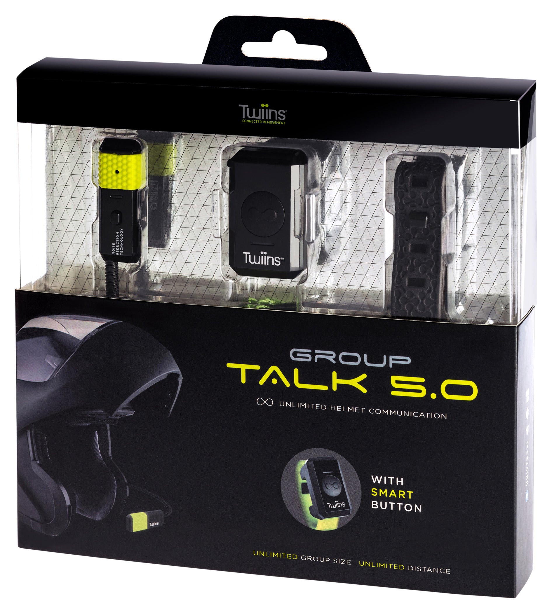 Intercom Moto Group-Talk 5.0 Twiins - Comunicare Grup & Navigație