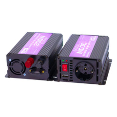 Invertor Auto 24V-230V 1000W Undă Pură TED Electric - Camping, Rulote - 7