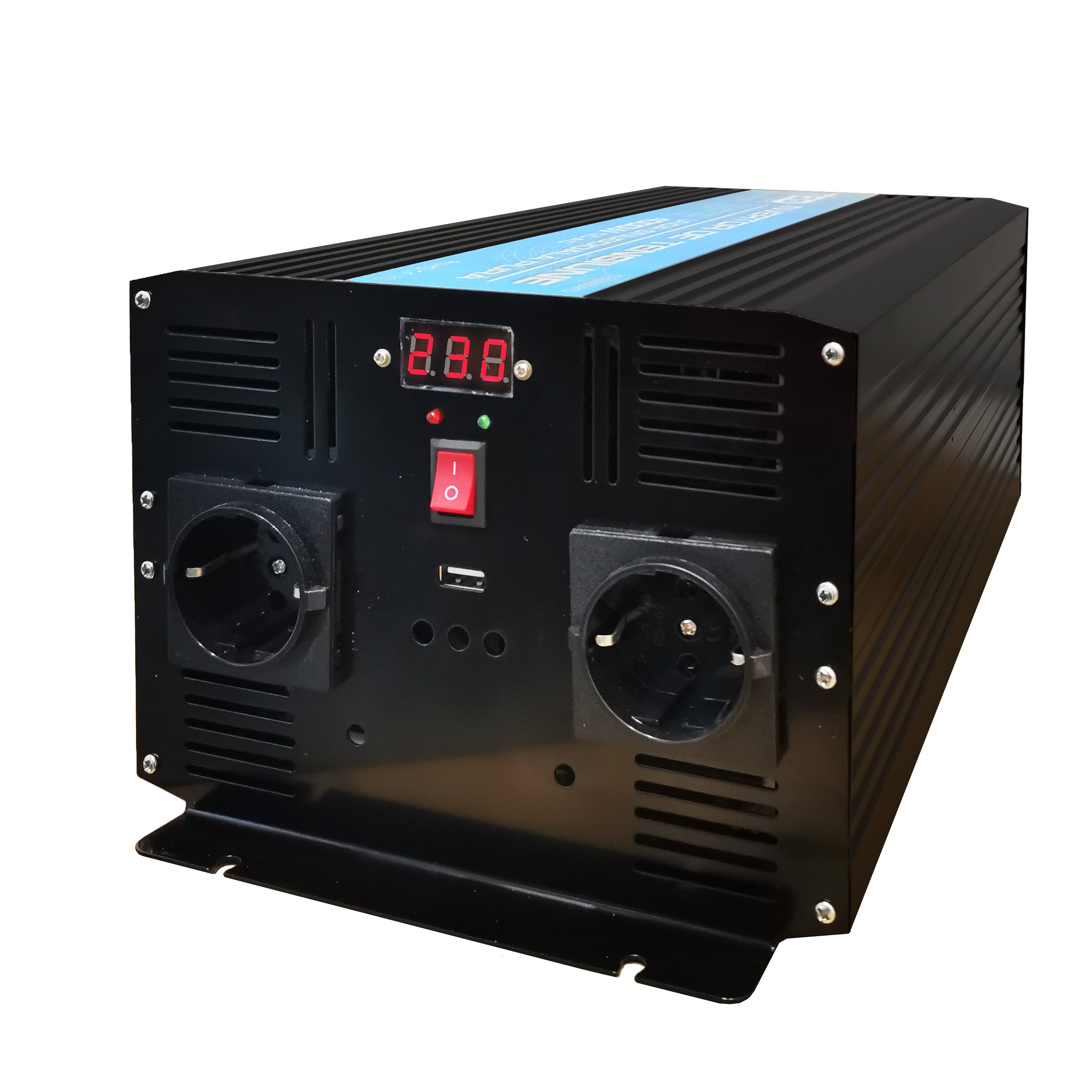 Invertor Auto 4000W Undă Sinusoidală Pură TED Electric - 12V la 230V - 3