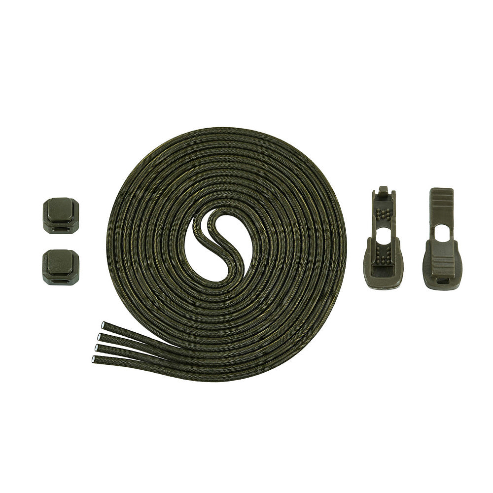 Șireturi Elastice M-Tac Oliv 120 cm – Nylon 3 mm, Mecanism WJ - poza 2