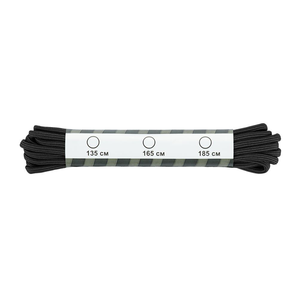 Șireturi Paracord Tip 3 M-Tac - Negru, Rezistență sporită