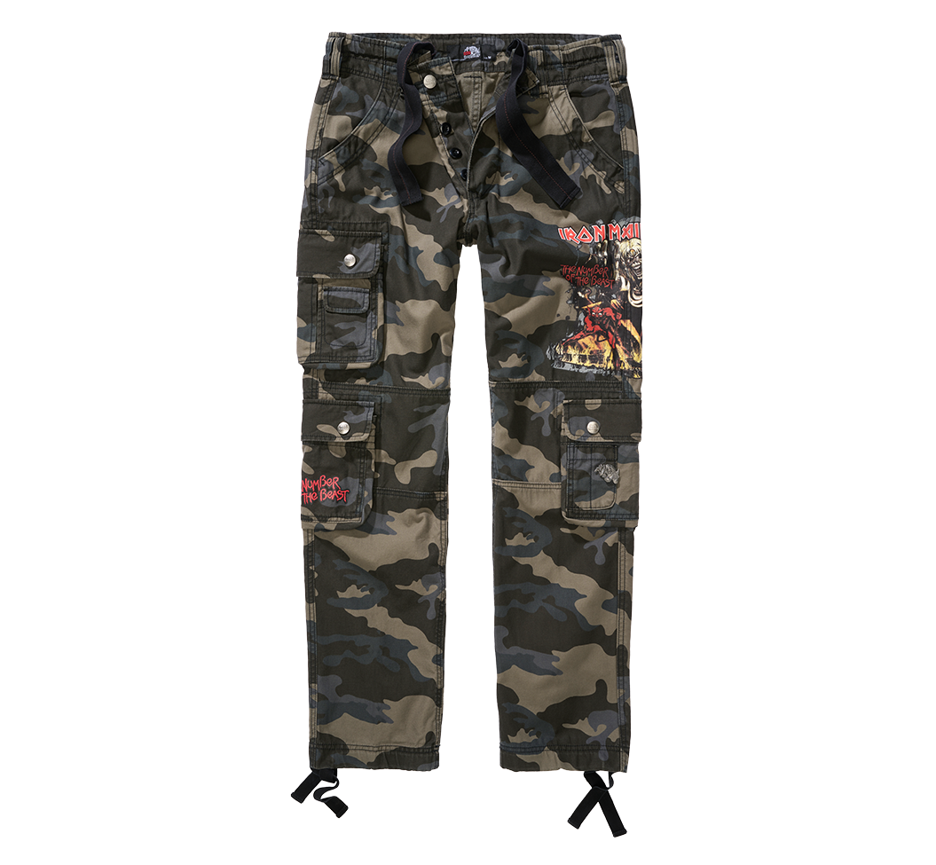 IRM Pure Slim Trouser Dark Camo Brandit - Confort Tactic Zilnic