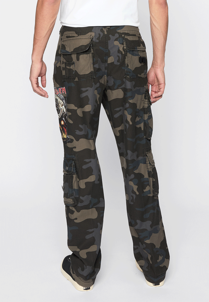 IRM Pure Slim Trouser Dark Camo Brandit - Confort Tactic Zilnic