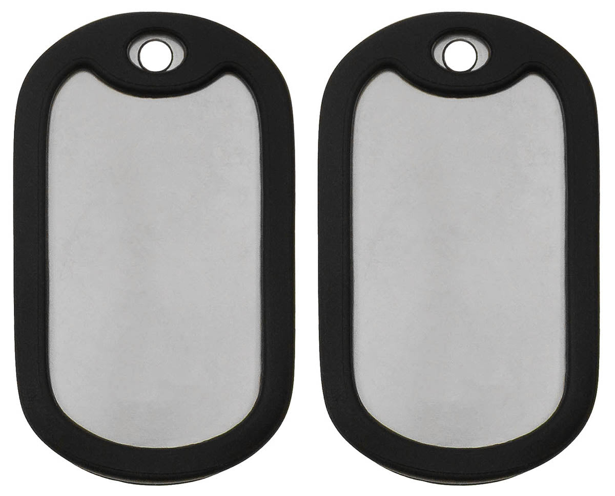 Izolator Plăcuțe US Silencer Negru MFH - Silicon, Protecție