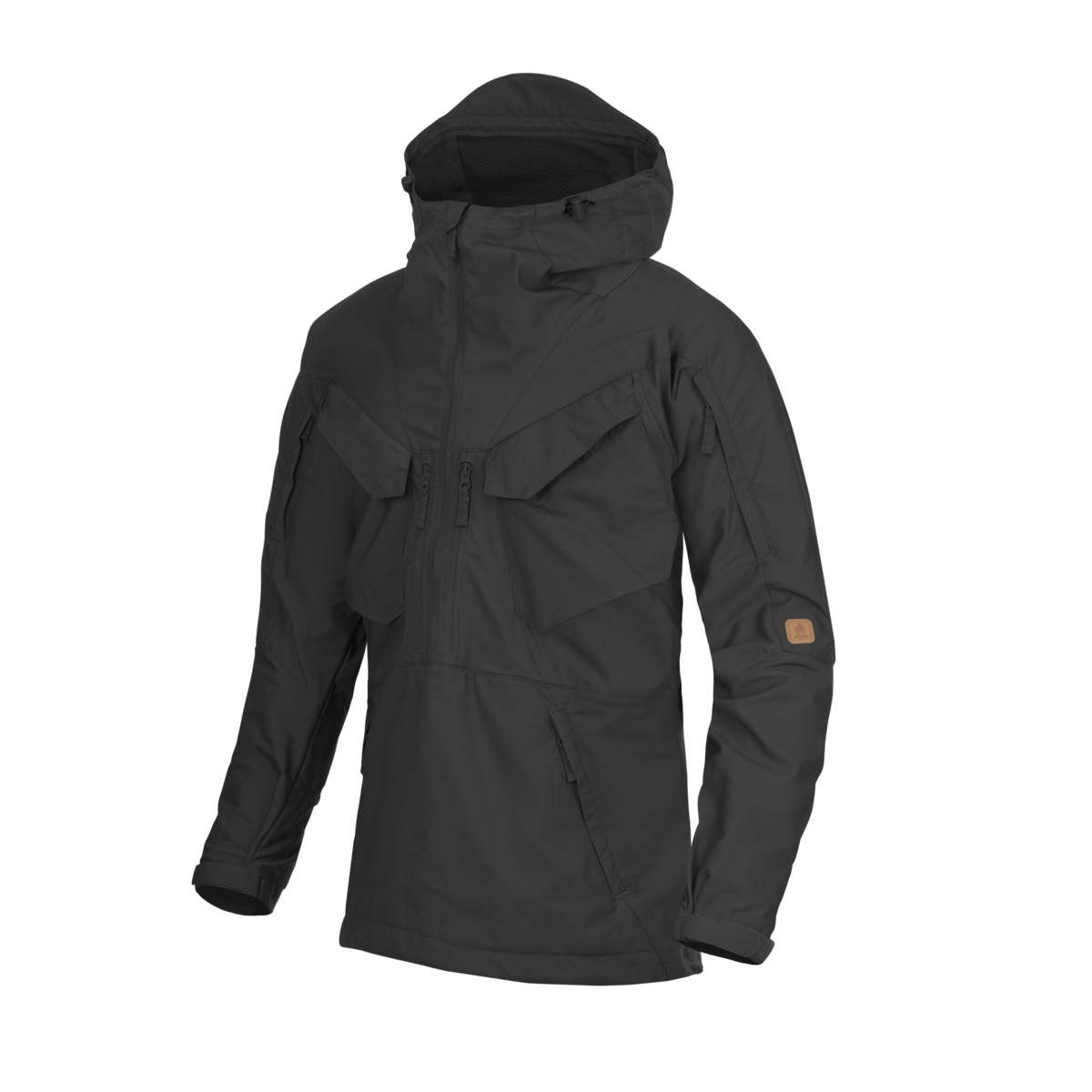 Jachetă Anorak Helikon-Tex PILGRIM® Neagră Ventilație Îmbunătățită