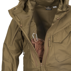 Jachetă Anorak Helikon-Tex PILGRIM® Neagră Ventilație Îmbunătățită
