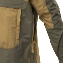 Jachetă Anorak Helikon-Tex Tracer Polycotton Stretch Ripstop Coyote/Taiga Green