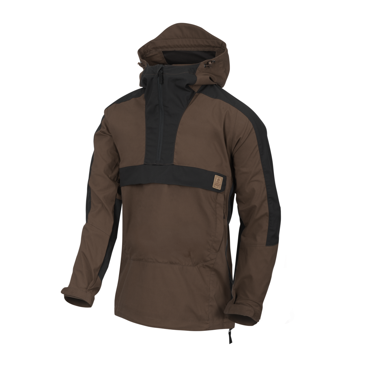 Jachetă Anorak Helikon-Tex WOODSMAN® DuraCanvas® Maro Pământiu