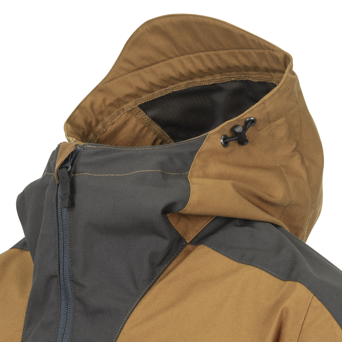 Jachetă Anorak Helikon-Tex WOODSMAN® DuraCanvas® Maro Pământiu