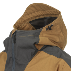 Jachetă Anorak Helikon-Tex WOODSMAN® DuraCanvas® Maro Pământiu