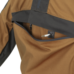 Jachetă Anorak Helikon-Tex WOODSMAN® DuraCanvas® Maro Pământiu
