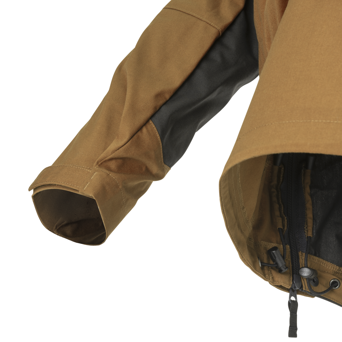 Jachetă Anorak Helikon-Tex WOODSMAN® DuraCanvas® Maro Pământiu