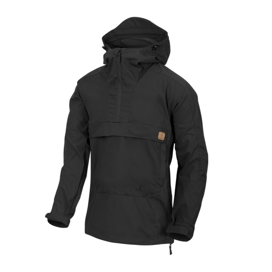 Jachetă Anorak Helikon-Tex WOODSMAN® DuraCanvas® Negru