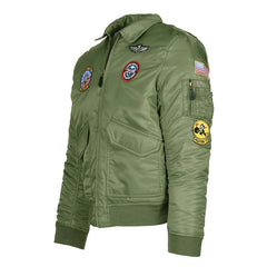 Jacheta Aviator Copii CWU Verde - Stil Tactic Autentic