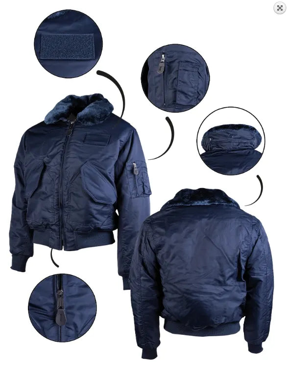 Jacheta Aviator CWU Navy Bleumarin