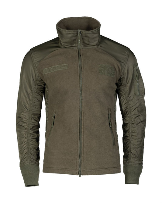 Jachetă Aviator Mil-Tec USAF – Fleece, Mâneci din Nailon