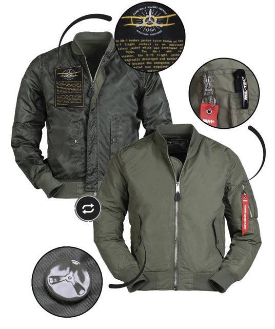 Jacheta Aviator Us Ma1 Summer Oliv