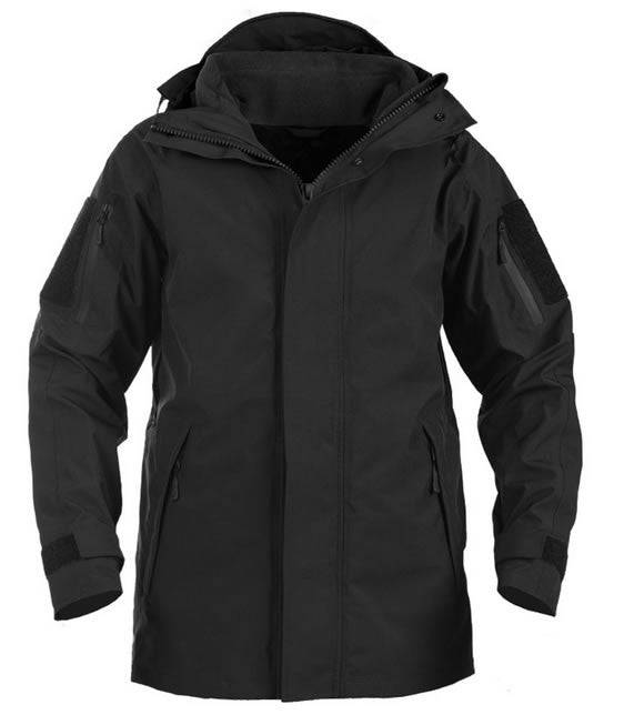 Jachetă BLACK Impermeabila cu Polar Detașabil – GEN.II