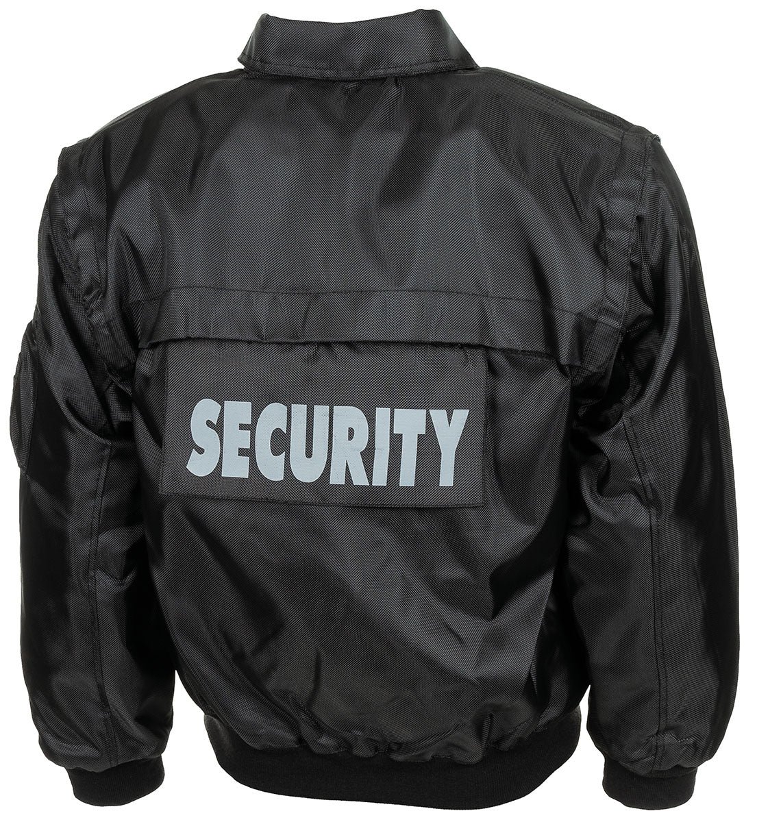 Jachetă Blouson Security Negru MFH - Fermoar ascuns, Buzunar mânecă