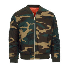 Jachetă Bomber Kinder MA-1 Woodland - Pregătit pentru Orice Aventură