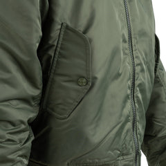 Jachetă Bomber MA-1 Hooded Verde - Stil Autentic & Rezistență Urbană