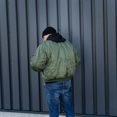 Jachetă Bomber MA-1 Verde Fostex Garments - Rezistență și Stil Legendar