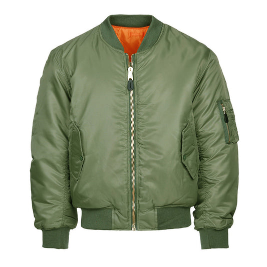 Jachetă Bomber MA-1 Verde Fostex Garments - Rezistență și Stil Legendar