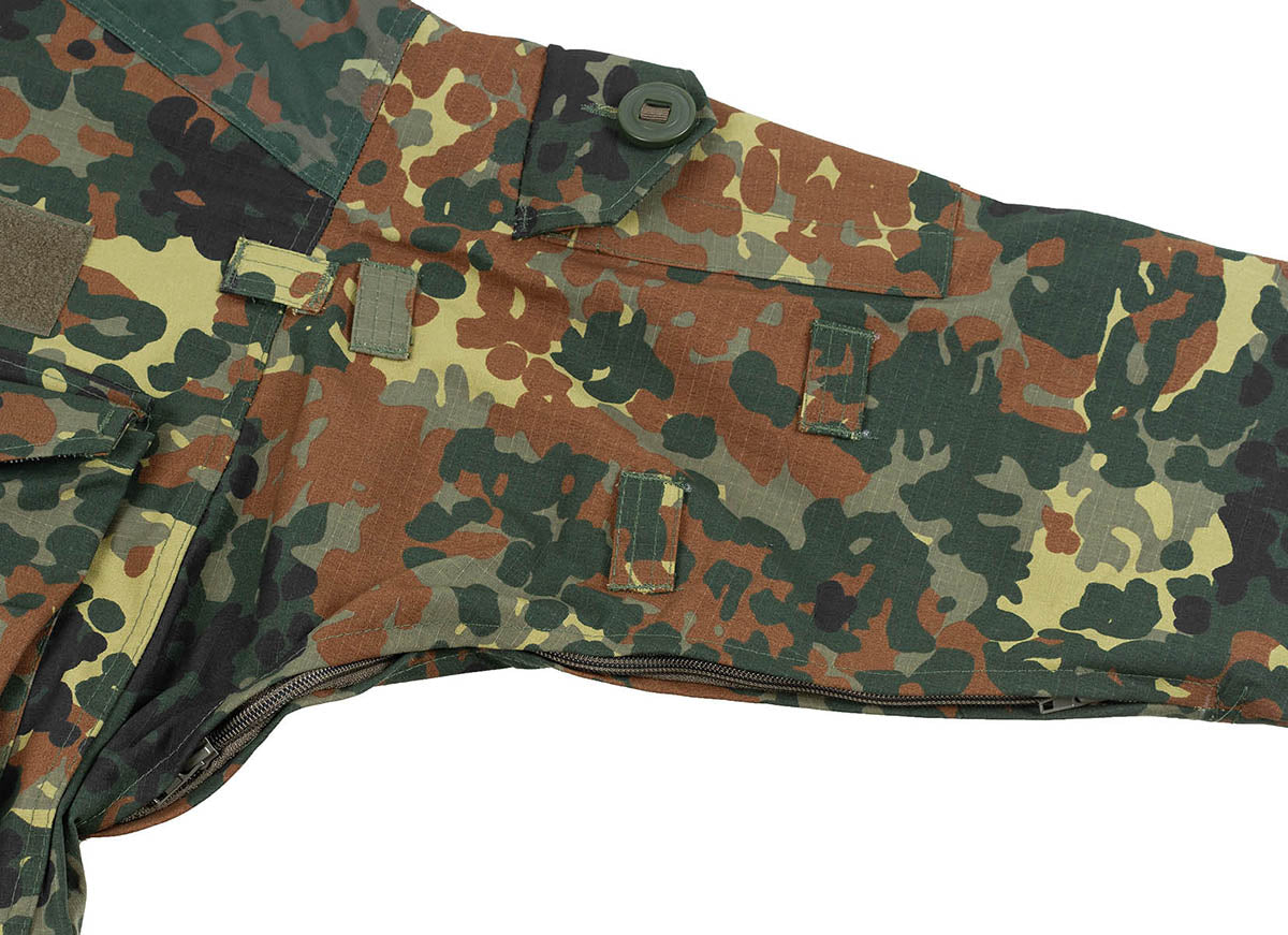 Jachetă Comando Kommandojacke "Smock" Flecktarn MFHProfessional - Rip Stop, Buzunare Multiple