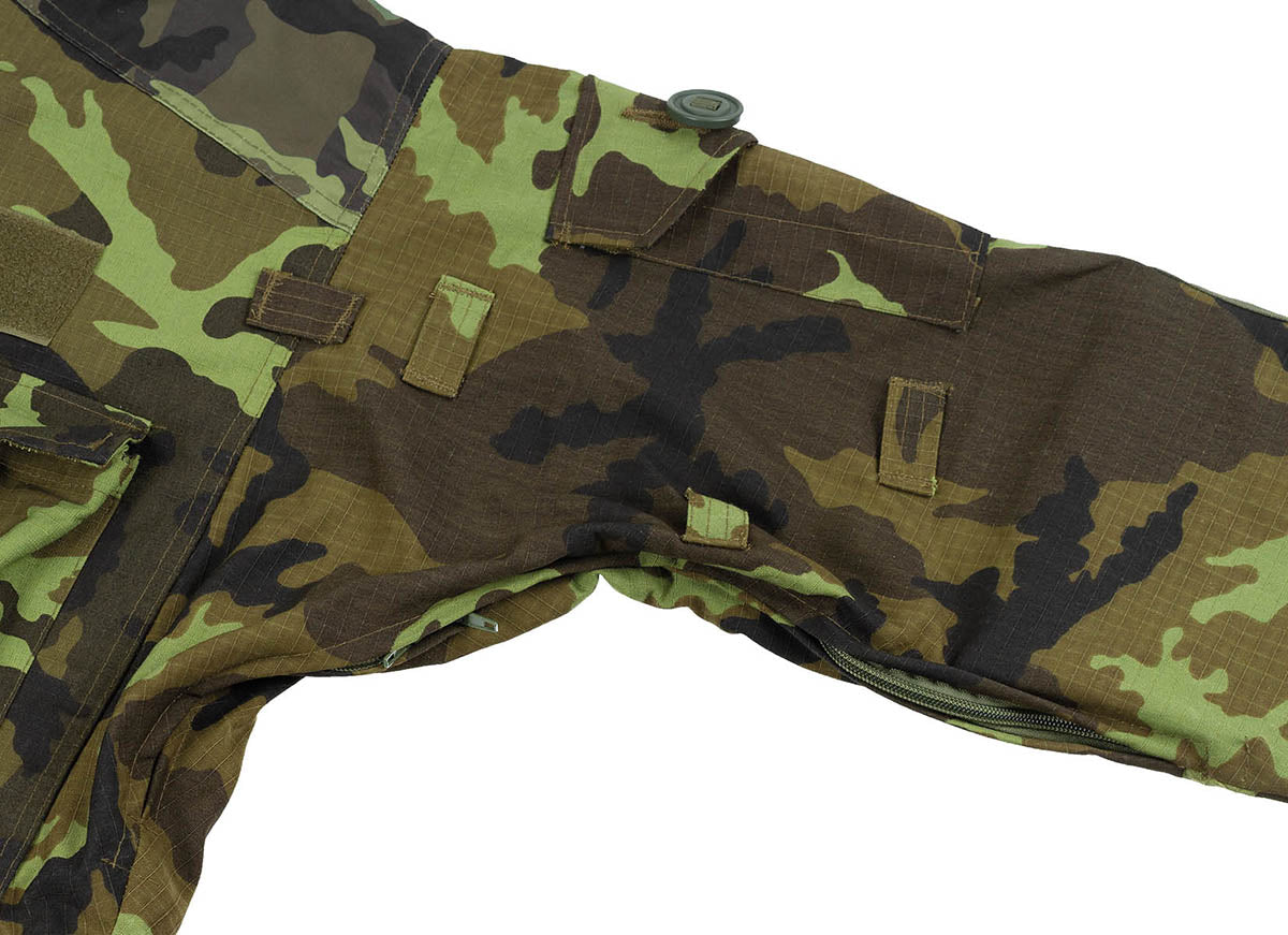 Jachetă Comando Smock M 95 CZ Camo MFHProfessional - Rip Stop, Fermoar Bidirecțional