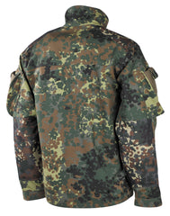 Jacheta Combat BW Kampfjacke Scurta BW Camo MFH - Intarituri Cot/Umeri, Guler Fleece