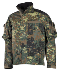 Jacheta Combat BW Kampfjacke Scurta BW Camo MFH - Intarituri Cot/Umeri, Guler Fleece