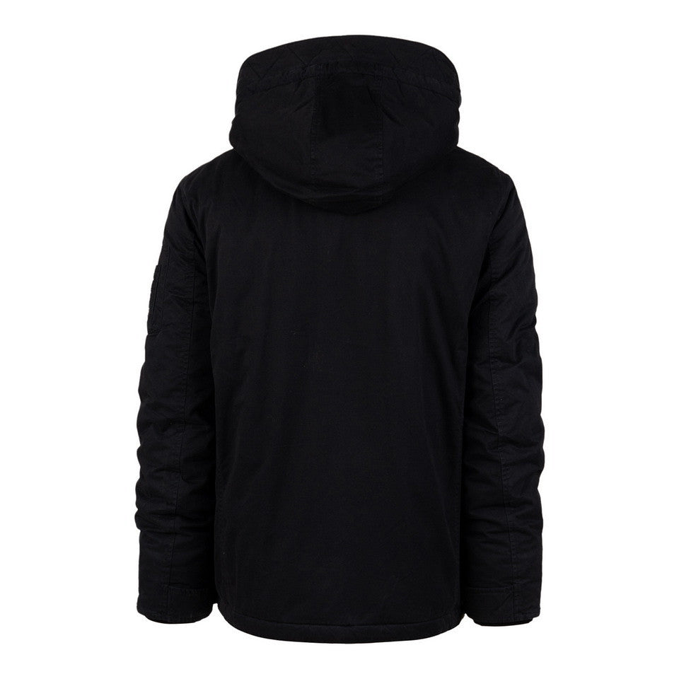 Jacheta Commander Army Parka Negru Fostex - Căldură Neînfricată și Stil Tactic