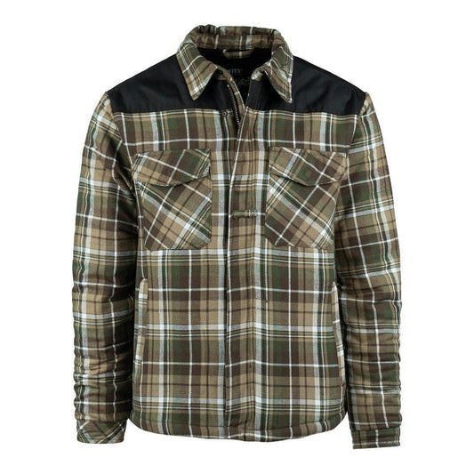 Jachetă Contractor Sherpa Maro/Verde Fostex Garments - Căldură și Rezistență Tactice