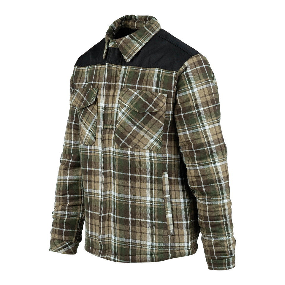 Jachetă Contractor Sherpa Maro/Verde Fostex Garments - Căldură și Rezistență Tactice