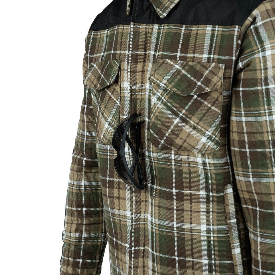 Jachetă Contractor Sherpa Maro/Verde Fostex Garments - Căldură și Rezistență Tactice