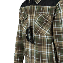 Jachetă Contractor Sherpa Maro/Verde Fostex Garments - Căldură și Rezistență Tactice