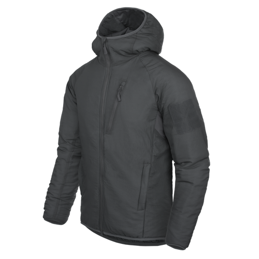 Jachetă cu Glugă Helikon-Tex Climashield® Apex 67g Shadow Grey