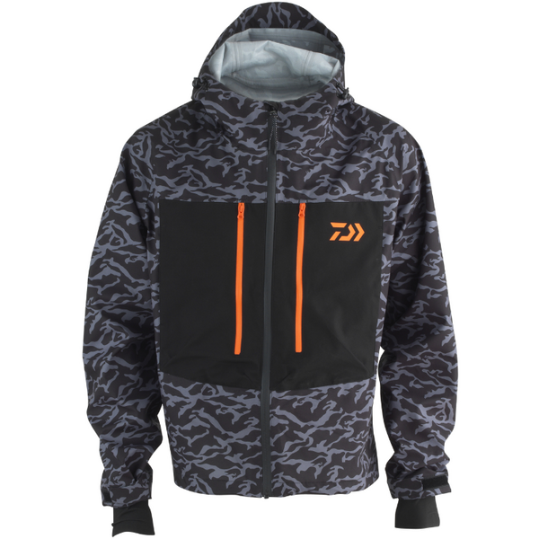Jachetă D-VEC Wading Daiwa - Camuflaj Gri, Impermeabilă - 2