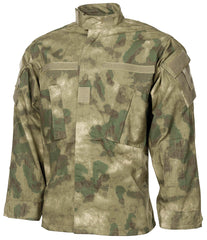 Jachetă de Campanie ACU US HDT-camo FG MFH - Rip Stop, Protecții Cot