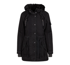Jacheta Emma Winterparka Negru Dama Brandit - Caldură Urbană Premium
