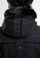 Jacheta Emma Winterparka Negru Dama Brandit - Caldură Urbană Premium