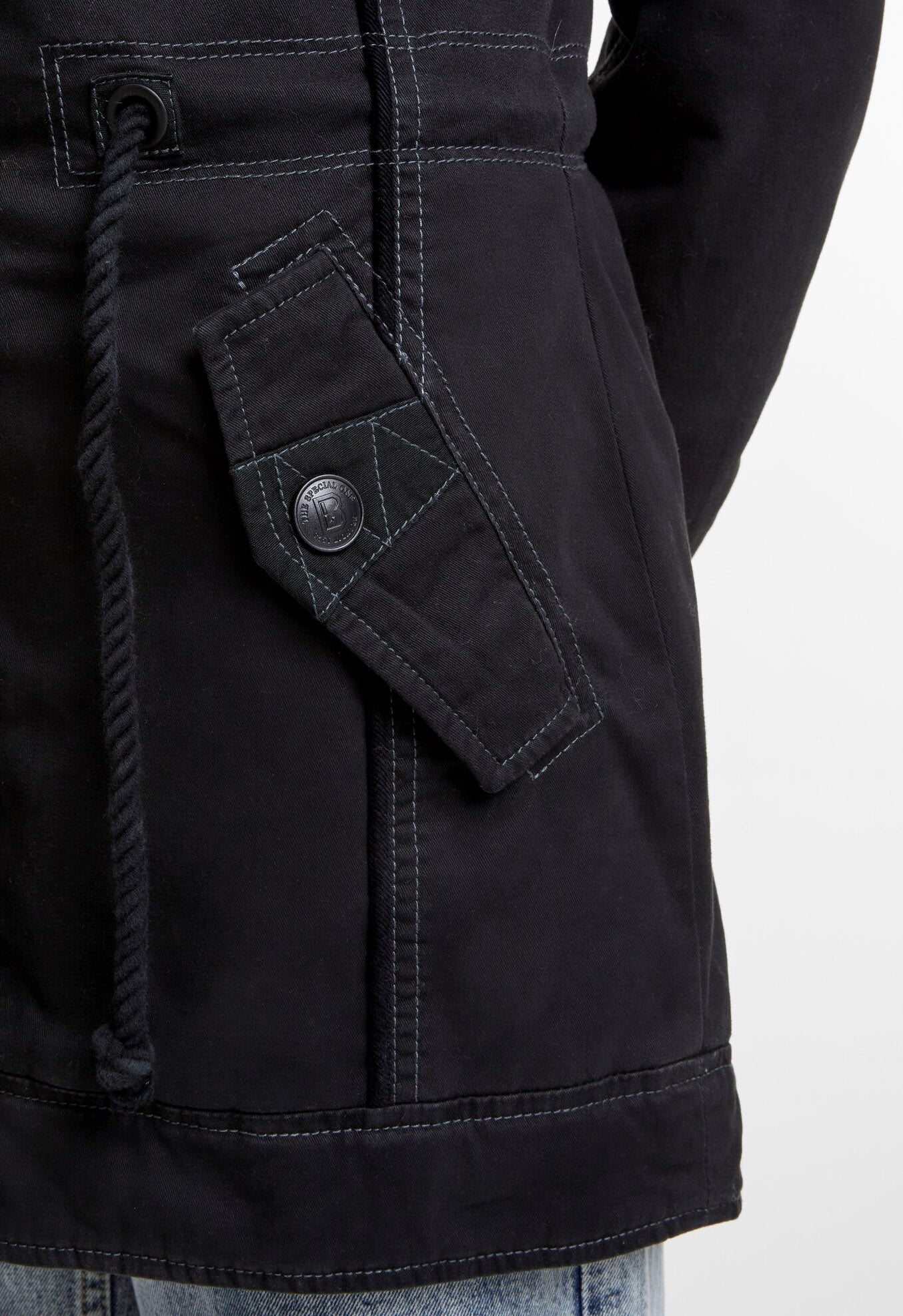 Jacheta Emma Winterparka Negru Dama Brandit - Caldură Urbană Premium