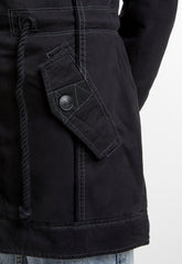 Jacheta Emma Winterparka Negru Dama Brandit - Caldură Urbană Premium