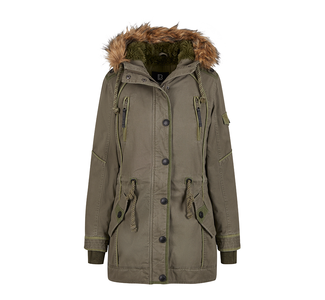 Jacheta Emma Winterparka Olive Dama Brandit - Caldura Urbana