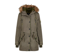 Jacheta Emma Winterparka Olive Dama Brandit - Caldura Urbana