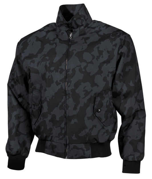 Jachetă English Style Night-camo MFH - Fermoar ascuns, Guler ridicat